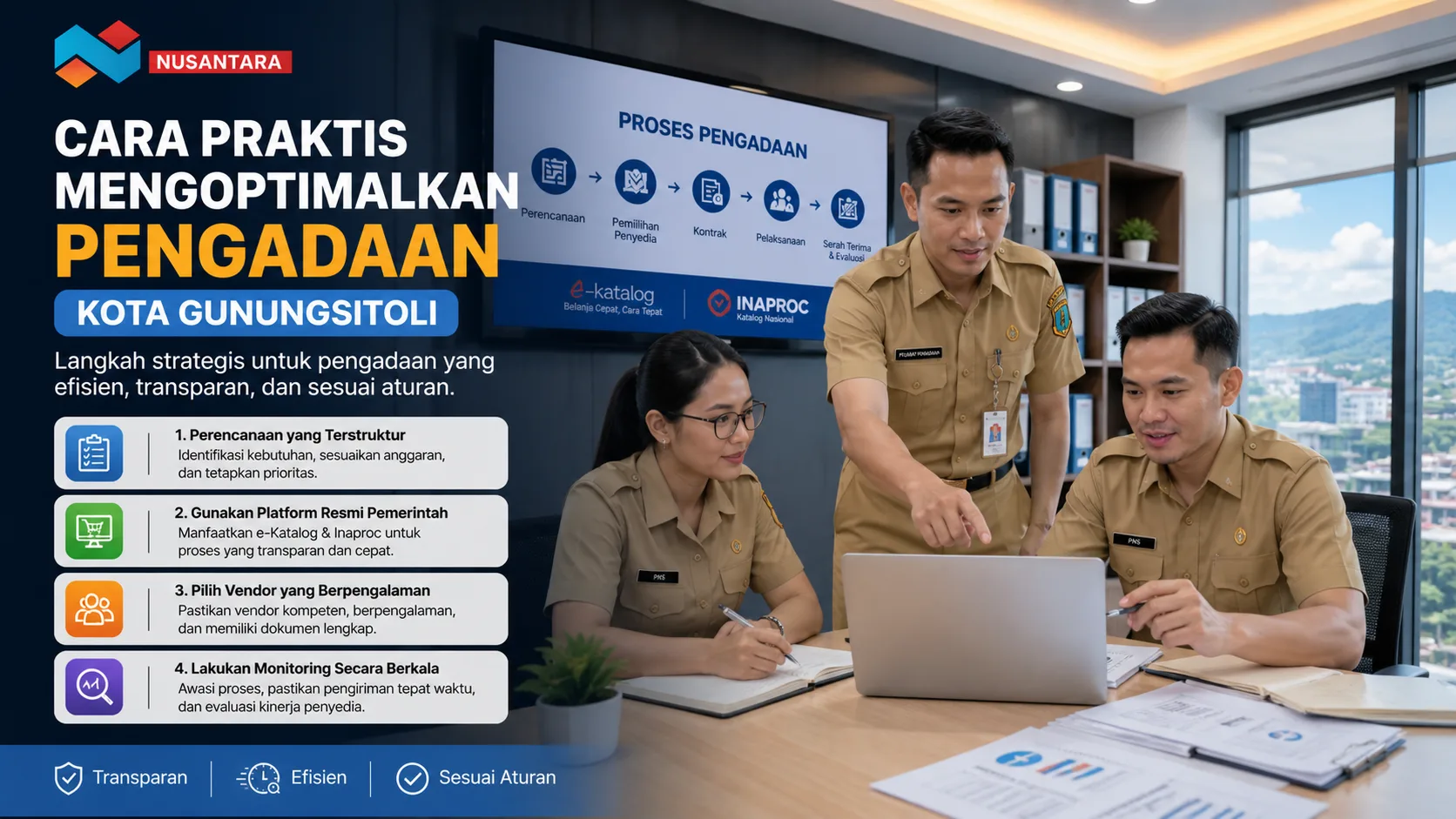 Cara Praktis Mengoptimalkan Pengadaan Kota Gunungsitoli.