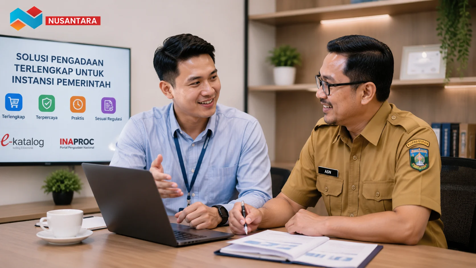 Sesi konsultasi gratis kebutuhan pengadaan barang dan jasa untuk instansi pemerintah di Sijunjung.