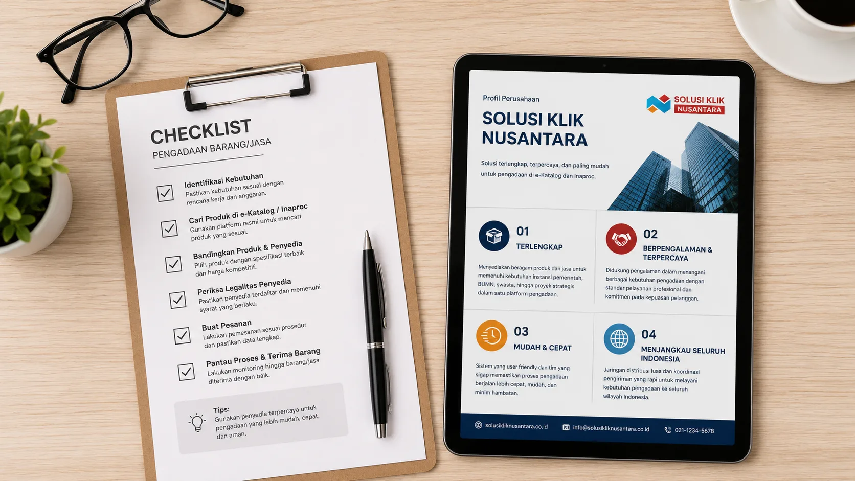 Panduan dan tips memilih vendor penyedia pengadaan barang dan jasa pemerintah yang terpercaya.