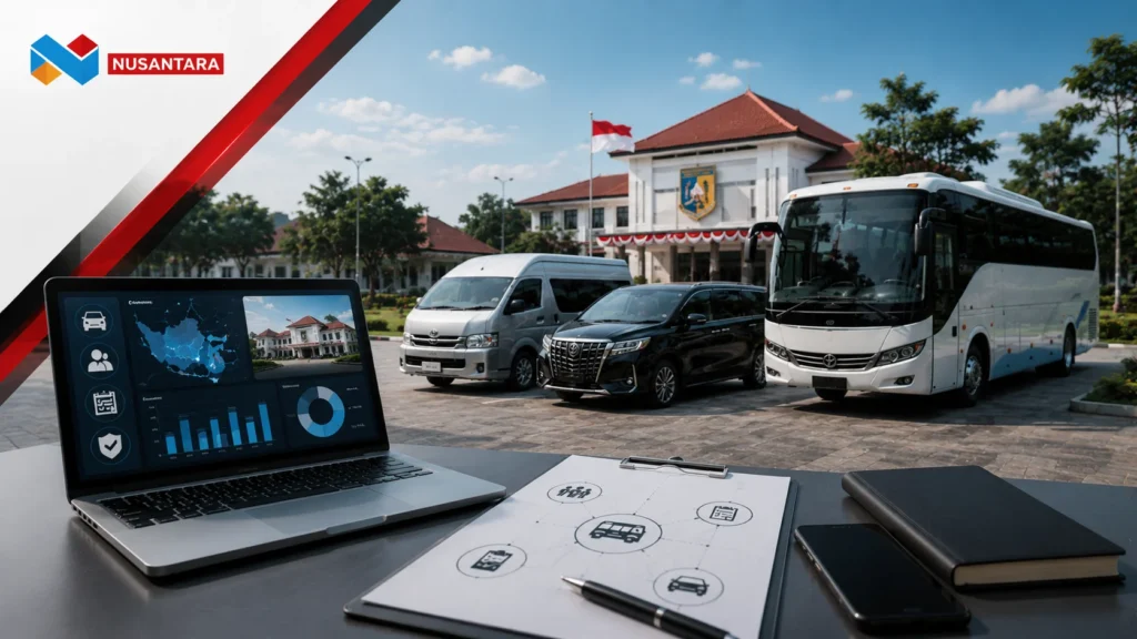 Pengadaan jasa sewa transportasi di Kabupaten Demak dengan armada lengkap dan sistem manajemen digital yang profesional.