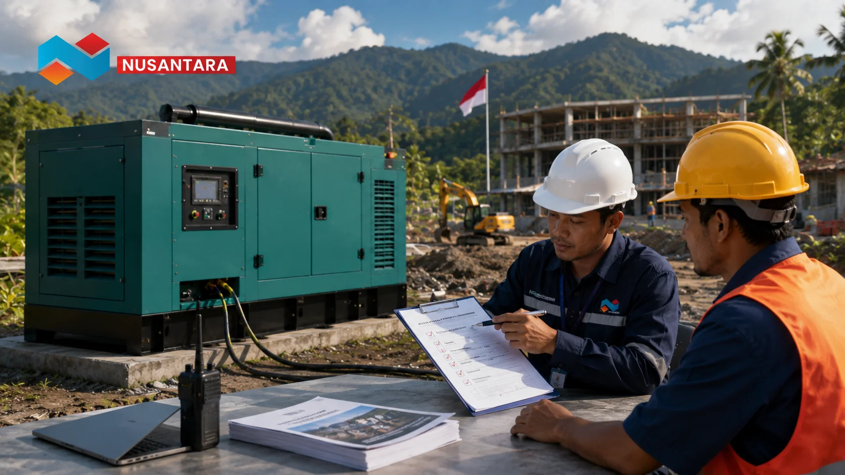 Evaluasi kebutuhan dan spesifikasi generator set sebelum proses pengadaan melalui INAPROC di Papua Selatan.