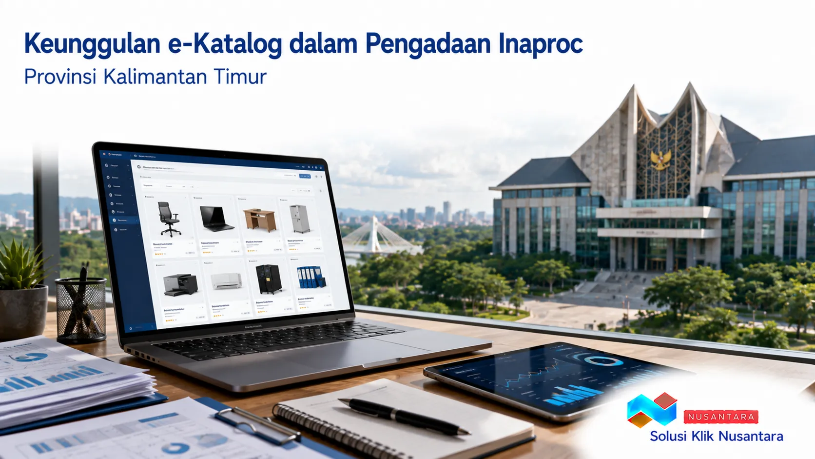 Keunggulan e-Katalog dalam Pengadaan Inaproc Provinsi Kalimantan Timur untuk proses pengadaan pemerintah yang lebih efisien.