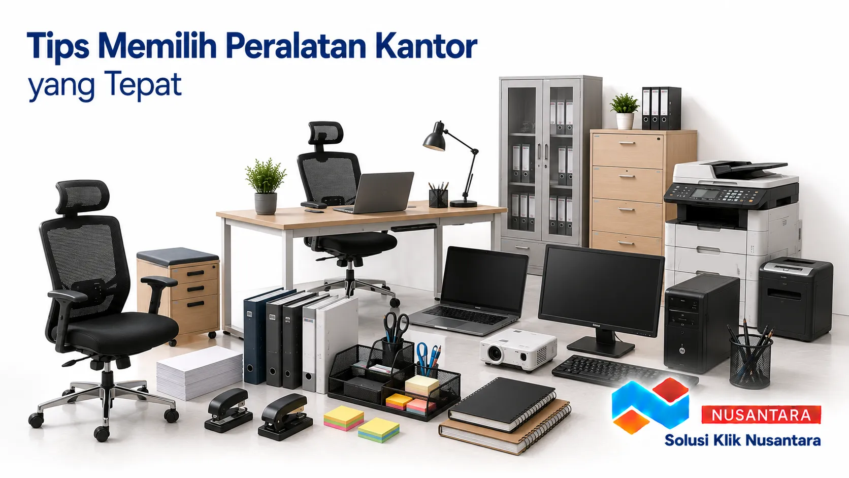 Tips memilih peralatan kantor yang tepat sesuai kebutuhan dan anggaran operasional.