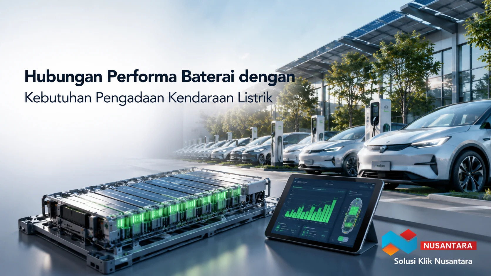 Baterai dan kendaraan listrik dalam kebutuhan pengadaan instansi.