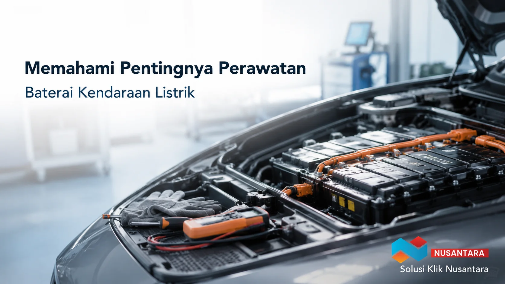 Perawatan baterai kendaraan listrik untuk menjaga performa dan efisiensi.