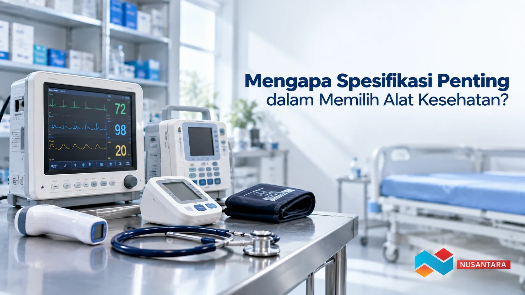 Spesifikasi alat kesehatan untuk menentukan pilihan yang tepat