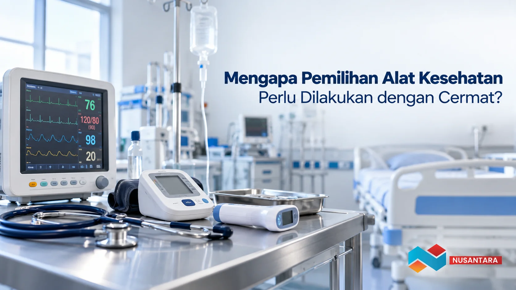 Pemilihan alat kesehatan sesuai kebutuhan fasilitas medis