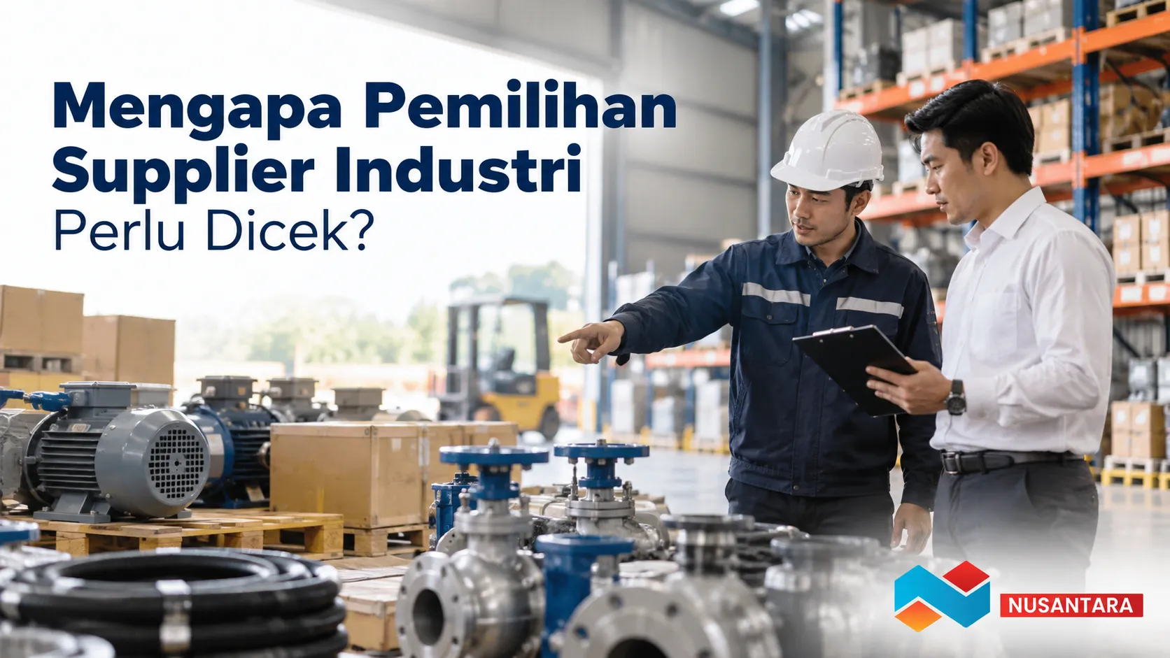 Pemilihan supplier industri berdasarkan kualitas produk dan kebutuhan operasional