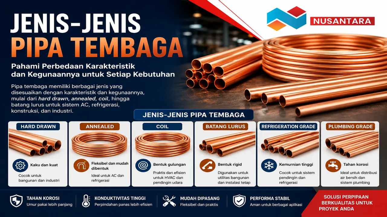 Berikut beberapa pilihan ALT Text SEO Friendly yang dioptimalkan untuk keyword "jenis-jenis pipa tembaga".